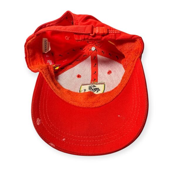 Ferrari PUMA Race‎ Hat Baseball cap Scuderia Formula F1 Hat Red Adjustable Rare - Picture 4 of 7
